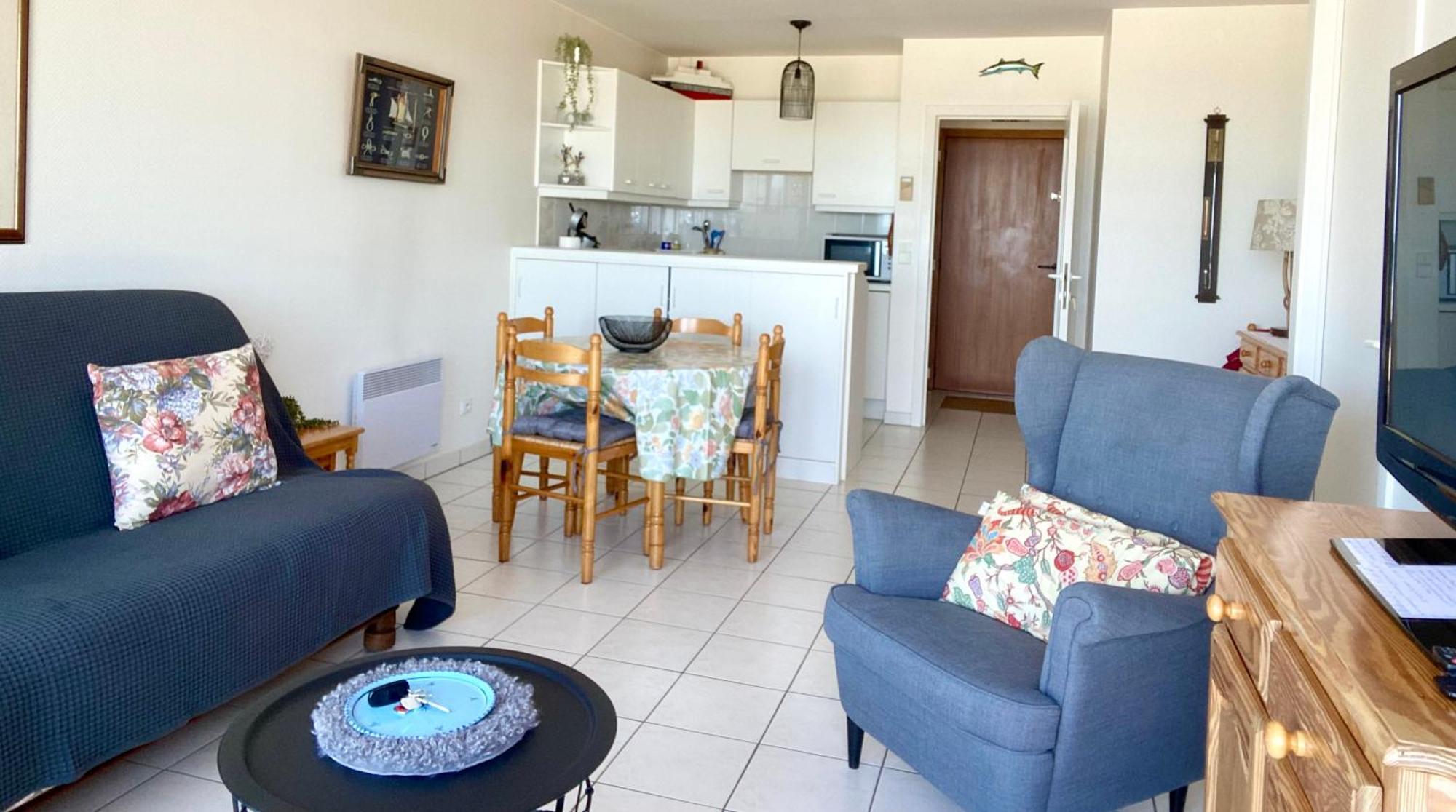 Appartement Vue Frontale Mer, 4 Personnes Bray-Dunes Buitenkant foto