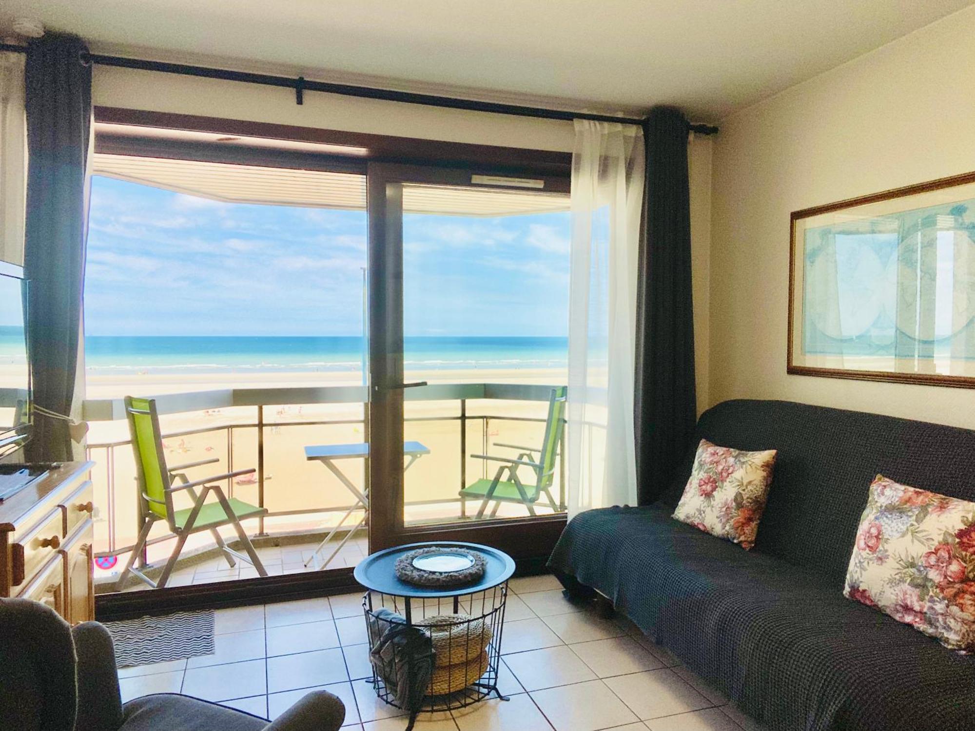 Appartement Vue Frontale Mer, 4 Personnes Bray-Dunes Buitenkant foto