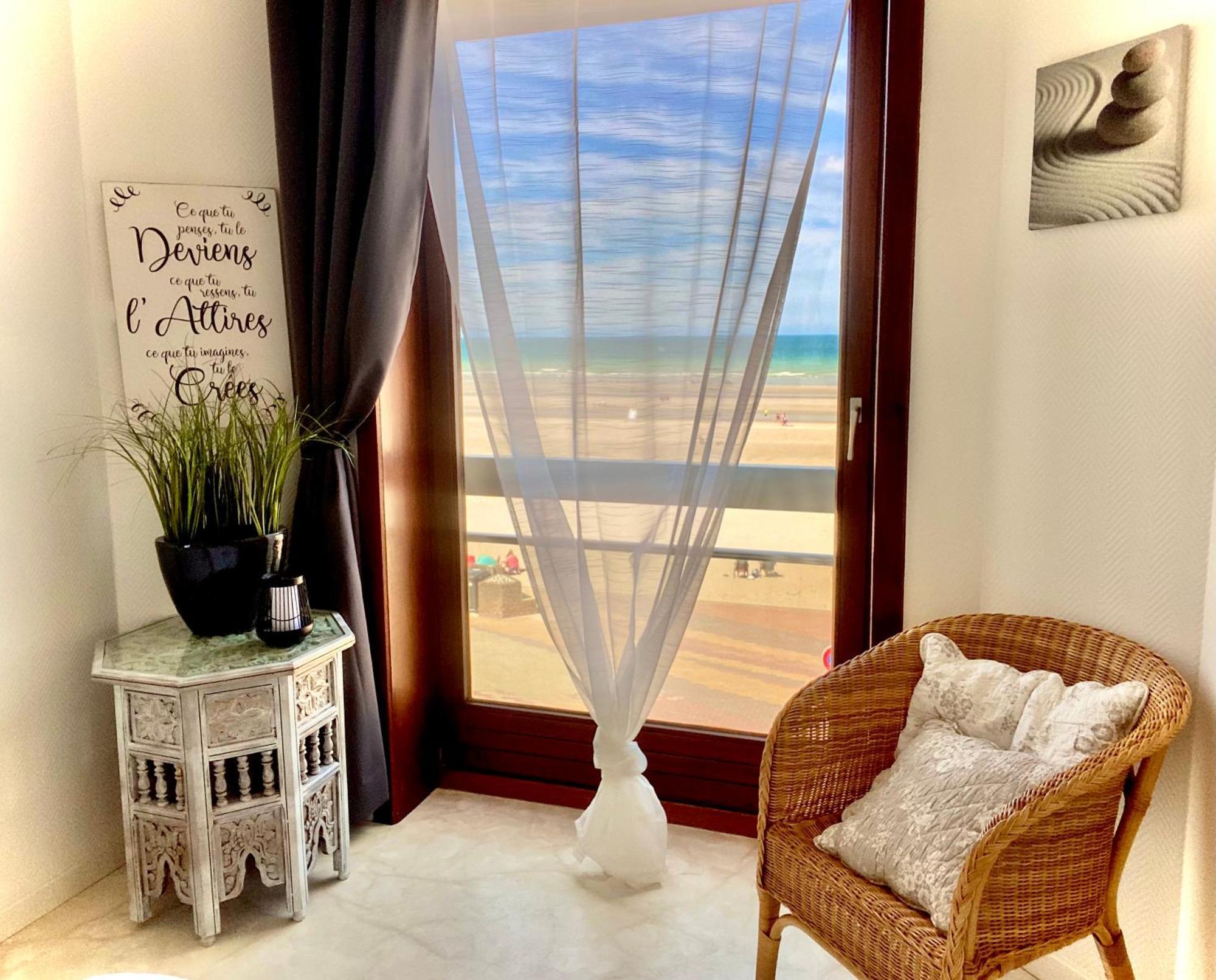 Appartement Vue Frontale Mer, 4 Personnes Bray-Dunes Buitenkant foto